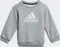 adidas Badge of Sport Trainingsanzug medium grey heather/white (Junior) Vorschaubild
