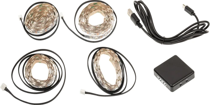 Nitro Concepts E-Racer - LED Evo Bundle, Aluminium-Cockpit, R300 Evo Schalensitz mit Slider-Set und RGB Erweiterung, schwarz