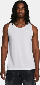 Under Armour Launch Funktionsshirt ärmellos white/reflective (Herren)