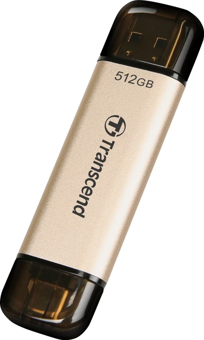 Transcend JetFlash 930C 512GB, USB-A + USB-C, USB 3.2 Gen 1×1