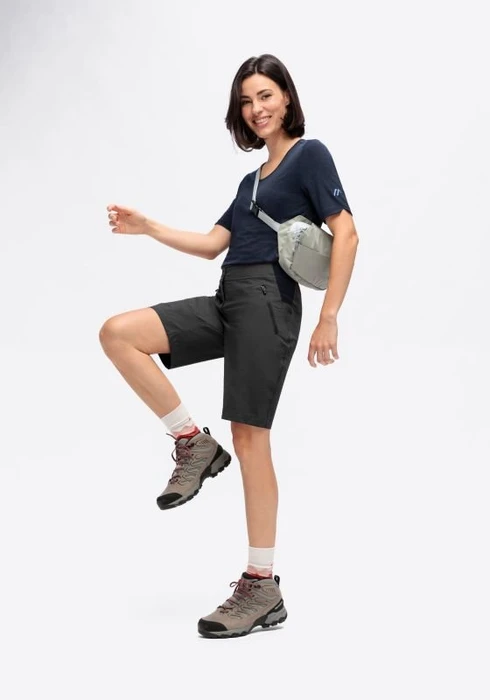 Maier Sports Inara Vario Hose kurz schwarz (Damen)