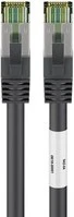 goobay Patchkabel, Cat8.1, S/FTP, RJ-45/RJ-45, 5m, schwarz