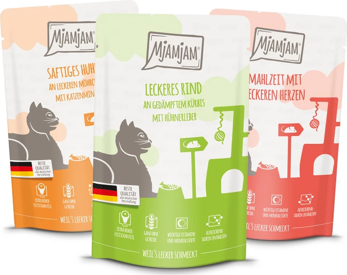 MjAMjAM Leckere Mahlzeiten Mixpaket I, 1.50kg (12x 125g)