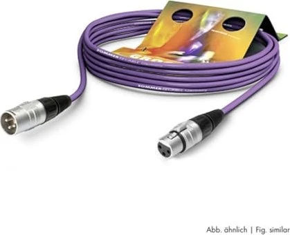Sommer Cable Stage 22 Highflex SGHN violett 2.5m