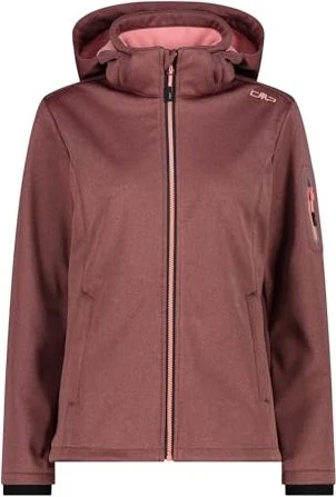 CMP Melange Softshell Funktionsjacke dark orchidea mel (Damen)