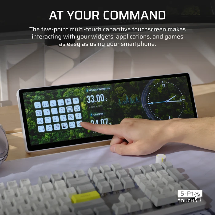 Corsair Xeneon Edge, weiß, 14.5"