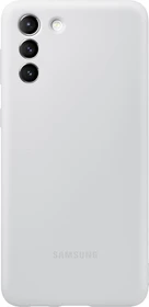 Samsung Silicone Cover für Galaxy S21+ grau