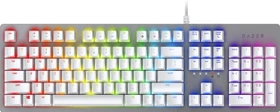 Razer Huntsman, Mercury White, Razer Clicky Optical PURPLE, USB, US