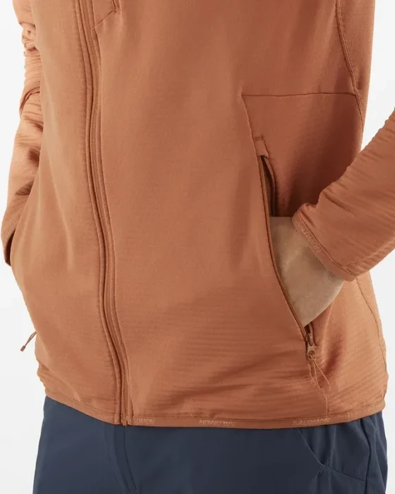 Salomon Essential Lightwarm Jacke sierra (Herren)