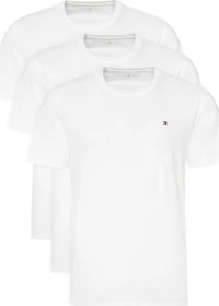 Tommy Hilfiger Signature Lounge Jersey 3er-Pack T-Shirt kurzarm weiß (Herren)