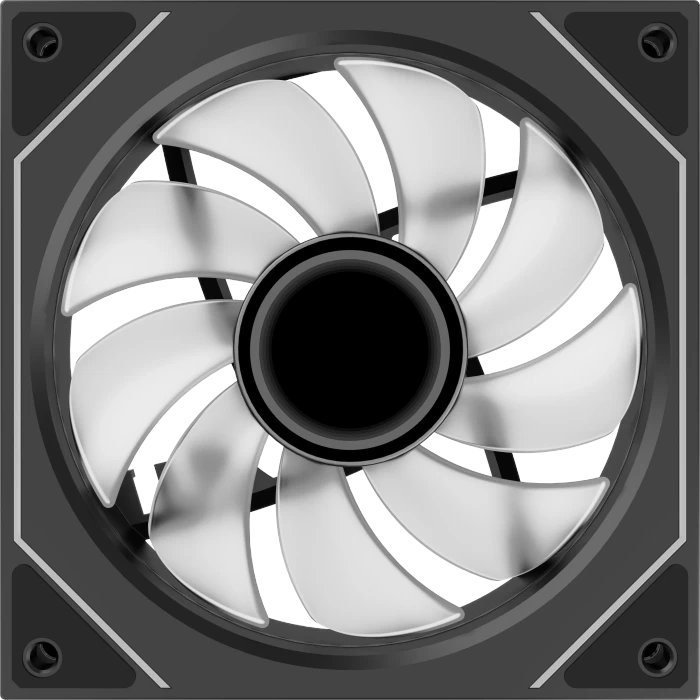 Xilence Gaming Series XF076 ARGB, schwarz, 120mm