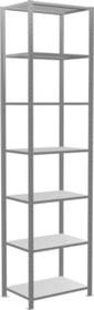 Schulte Lagertechnik Multiplus 150 Schwerlastregal 75x300x50cm verzinkt
