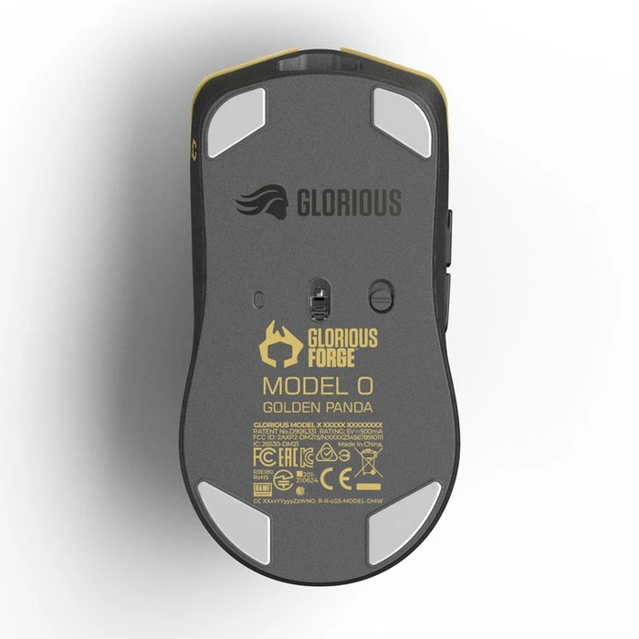 Glorious Model O Pro Wireless, Golden Panda - Forge, USB
