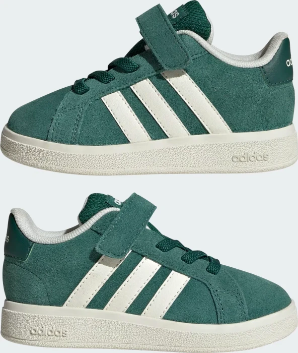 adidas Grand Court 2.0 collegiate green/off white/core black (Junior)