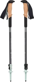 Black Diamond Pursuit Shock Trekkingstöcke steel grey/foam green