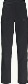 Jack Wolfskin Glastal Hose lang schwarz (Damen)