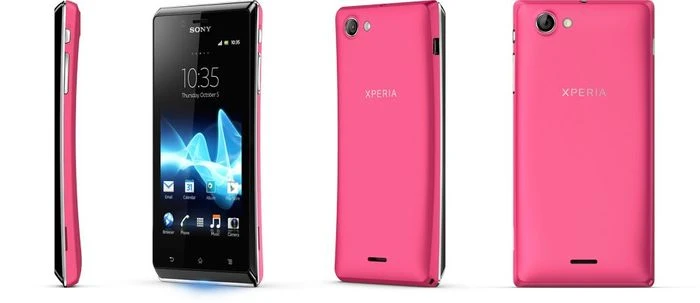 Sony Xperia J rosa