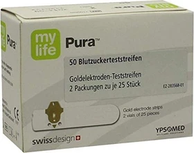 mylife Pura Blutzucker-Teststreifen,    50 Stück