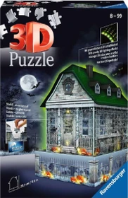 Ravensburger Puzzle Gruselhaus bei Nacht