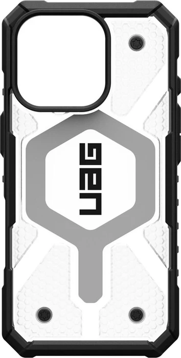 UAG Pathfinder Clear Case für Apple iPhone 16 Pro ice/silber