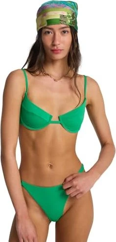 Billabong Sol Searcher Leah Underwire Bikini-Oberteil summer green (Damen)