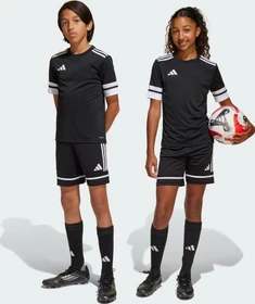 adidas Squadra 25 Trainingshose kurz schwarz/weiß (Junior)