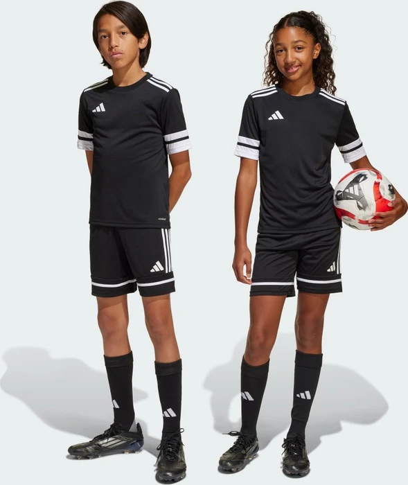 adidas Squadra 25 Trainingshose kurz schwarz/weiß (Junior)