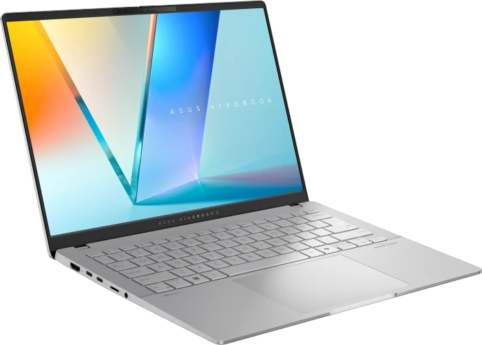 ASUS VivoBook S 14 OLED M5406WA-QD126WS, Cool Silver, Ryzen AI 9 HX 370, 24GB RAM, 1TB SSD, DE