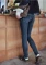 Street One Studio Destroyed Details Jeans dark blue authentic wash (Damen) Vorschaubild
