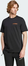adidas Terrex Graphic T-Shirt kurzarm schwarz (Herren)