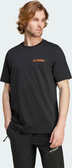 adidas Terrex Graphic T-Shirt kurzarm schwarz (Herren)