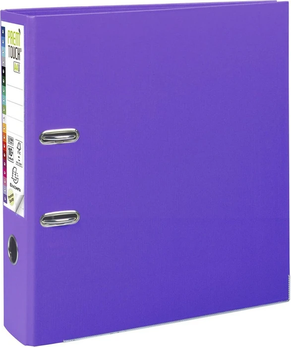 Exacompta Maxi Prem'Touch Ordner 2-Ring, 80mm, A4, violett