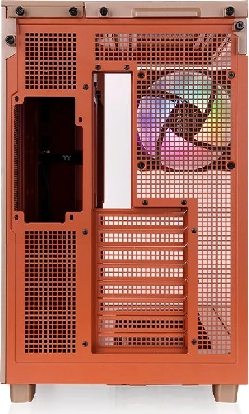 Thermaltake View 380 XL TG ARGB Gravel Sand, braun, Glasfenster