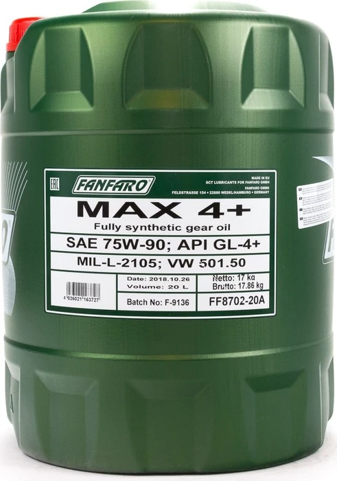 Fanfaro MAX 4+ 20l
