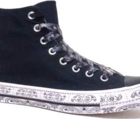 Converse x Miley Cyrus Chuck Taylor All Star High Top schwarz/weiß (Damen)