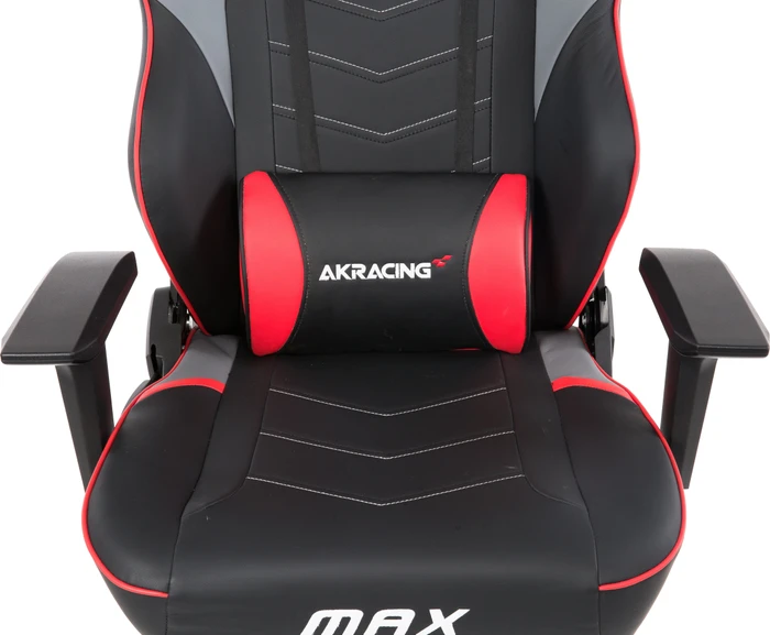AKRacing Master Max Gamingstuhl, schwarz/grau/rot