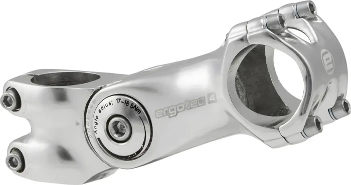 Ergotec Octopus 2 Ahead 31.8mm/28.6mm 0° - +60° Vorbau 125mm silber