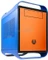 BitFenix Prodigy Meltdown blau/orange, Mini-ITX Vorschaubild