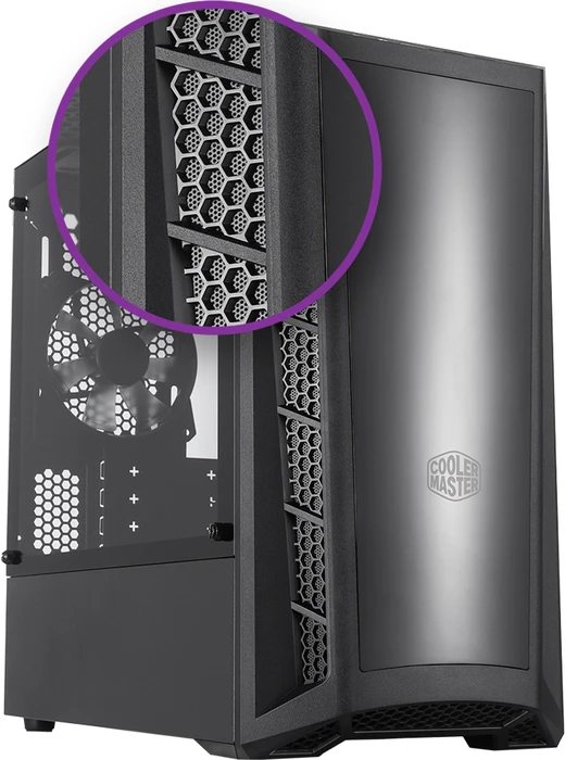 Cooler Master MasterBox MB320L, Glasfenster