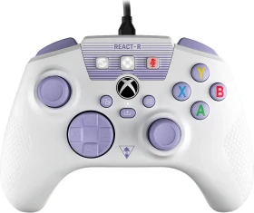 Turtle Beach React-R Wired Controller weiß/violett (Xbox SX/Xbox One/PC)