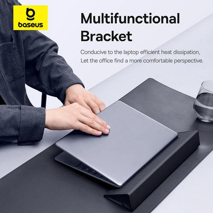 Baseus MagPro Series II Desk Mat mit Handballenauflage, 770x340mm, schwarz