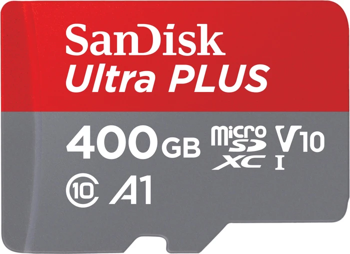 SanDisk Ultra PLUS R130 400GB Kit, UHS-I U1, A1, Class 10
