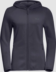 Jack Wolfskin Turbulence Fleece Funktionsjacke graphit (Damen)