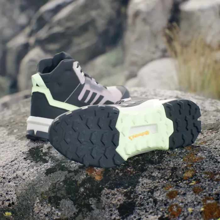 adidas Terrex AX4 Mid GTX preloved fig/grey three/green spark (Damen)