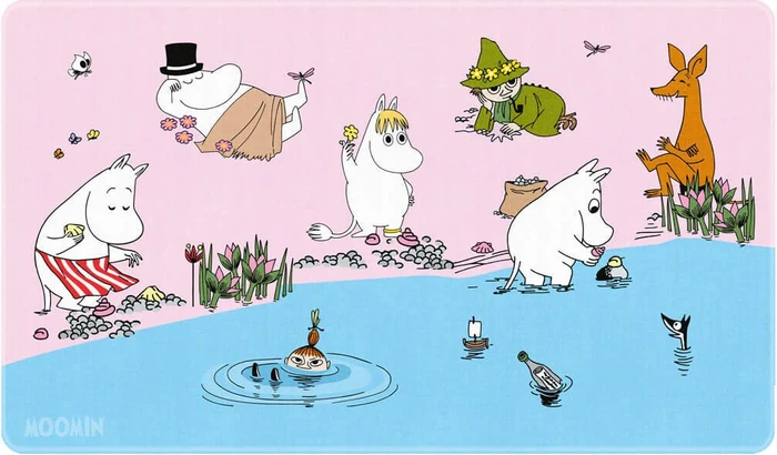 Grupo Erik Editores Moomin XL Mousepad, 800x350mm, mehrfarbig
