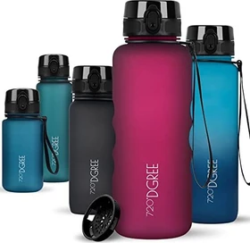 720°DGREE uberBottle softTouch Trinkflasche 1.5l lavish plum