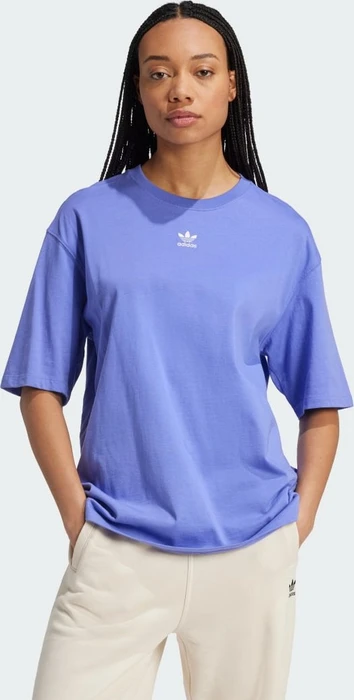 adidas Essentials Boyfriend T-Shirt kurzarm semi cobalt blue (Damen)