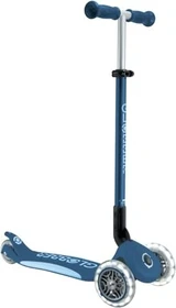 Globber Primo Foldable Plus Lights Kickboard blaubeere