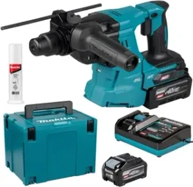Makita HR011GU201 XGT Akku-Bohr-/Meißelhammer inkl. MAKPAC + 2 Akkus 4.0Ah