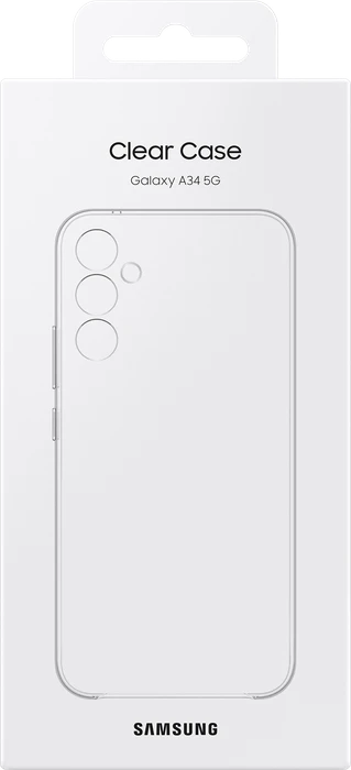 Samsung Clear Case für Galaxy A34 5G transparent
